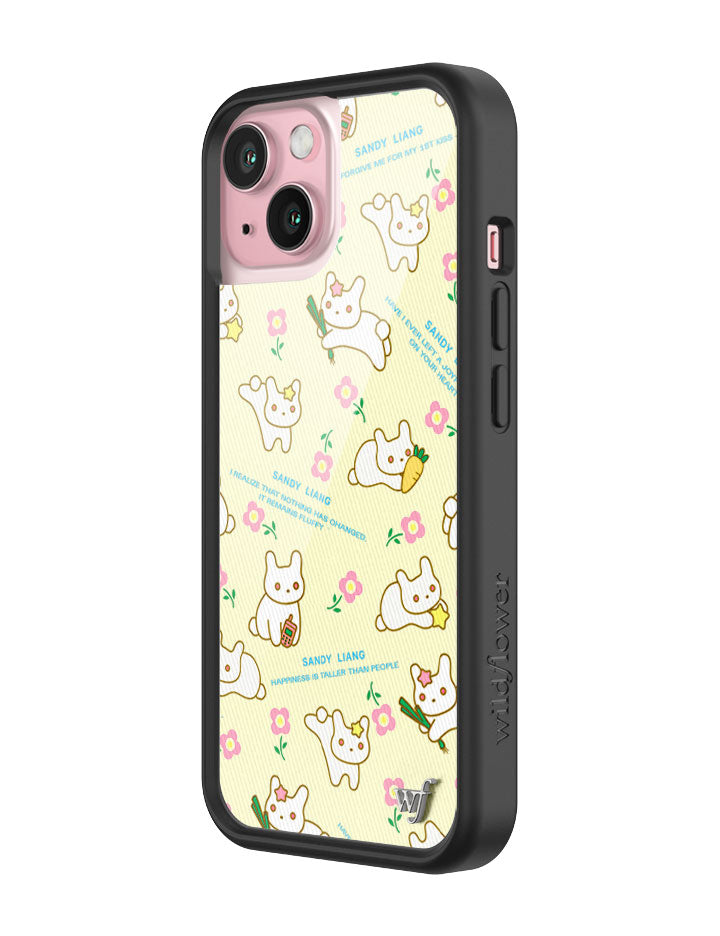 Wildflower - Sandy Liang Bunny Gift Wrap iPhone Case -