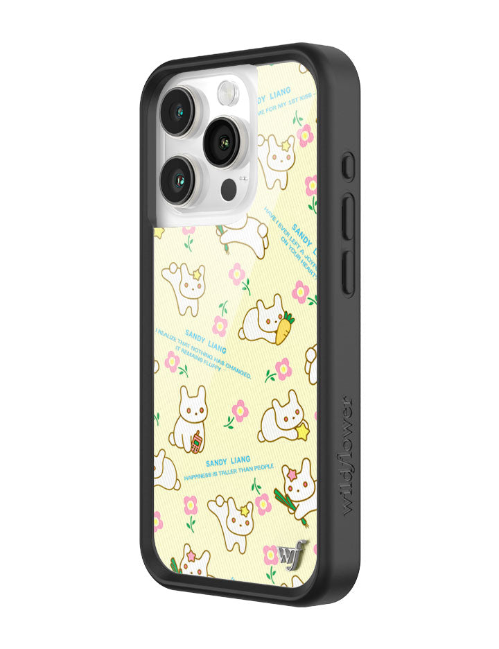 Wildflower - Sandy Liang Bunny Gift Wrap iPhone Case -