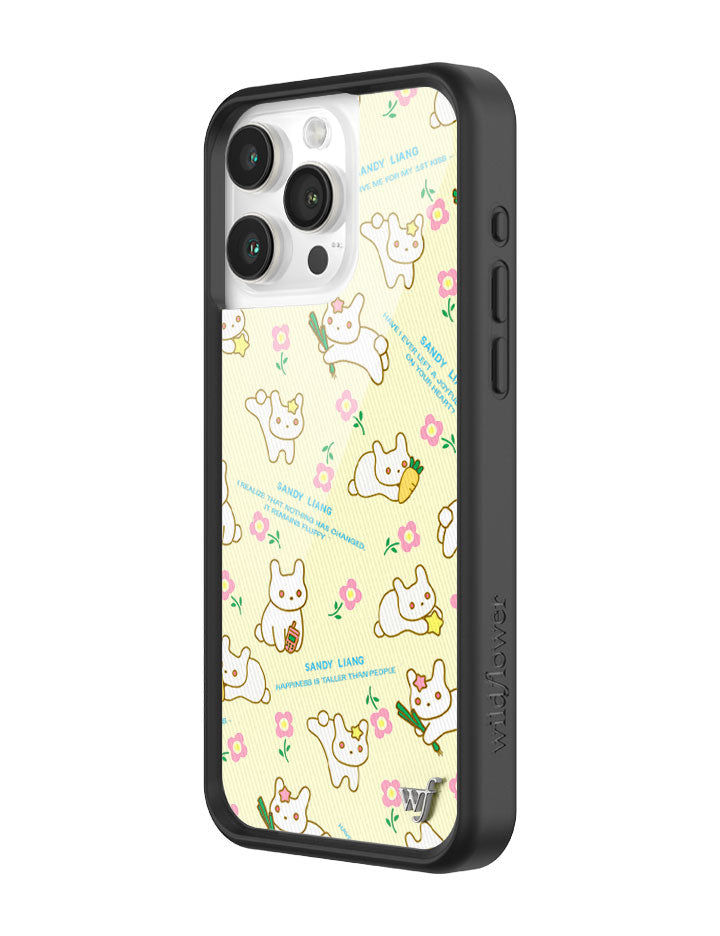 Wildflower - Sandy Liang Bunny Gift Wrap iPhone Case -