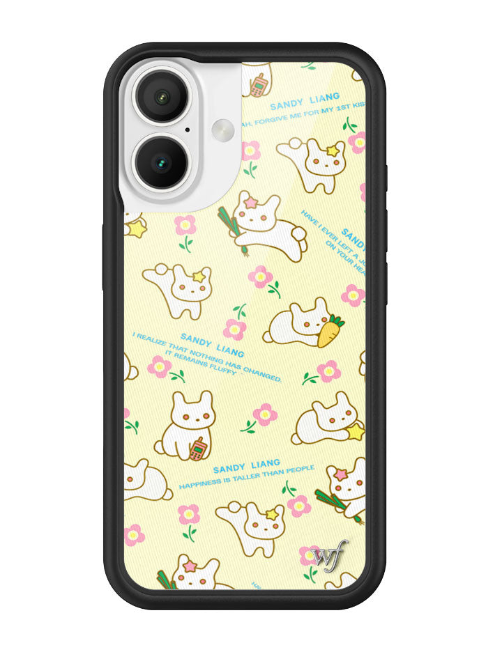 Wildflower - Sandy Liang Bunny Gift Wrap iPhone Case -