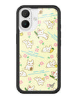 Wildflower - Sandy Liang Bunny Gift Wrap iPhone Case -