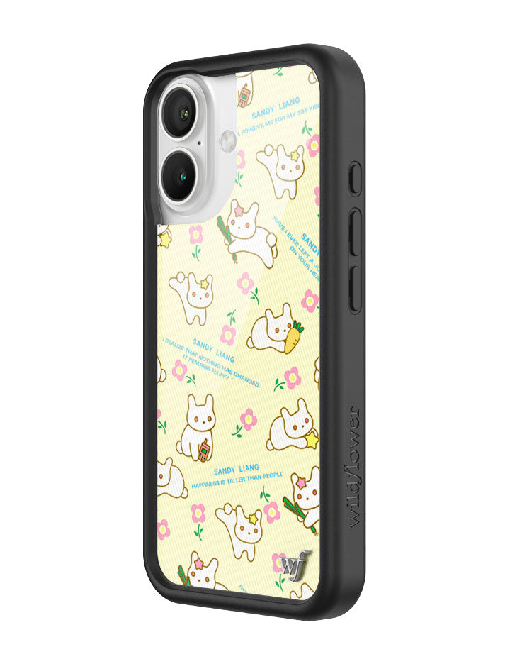 Wildflower - Sandy Liang Bunny Gift Wrap iPhone Case -