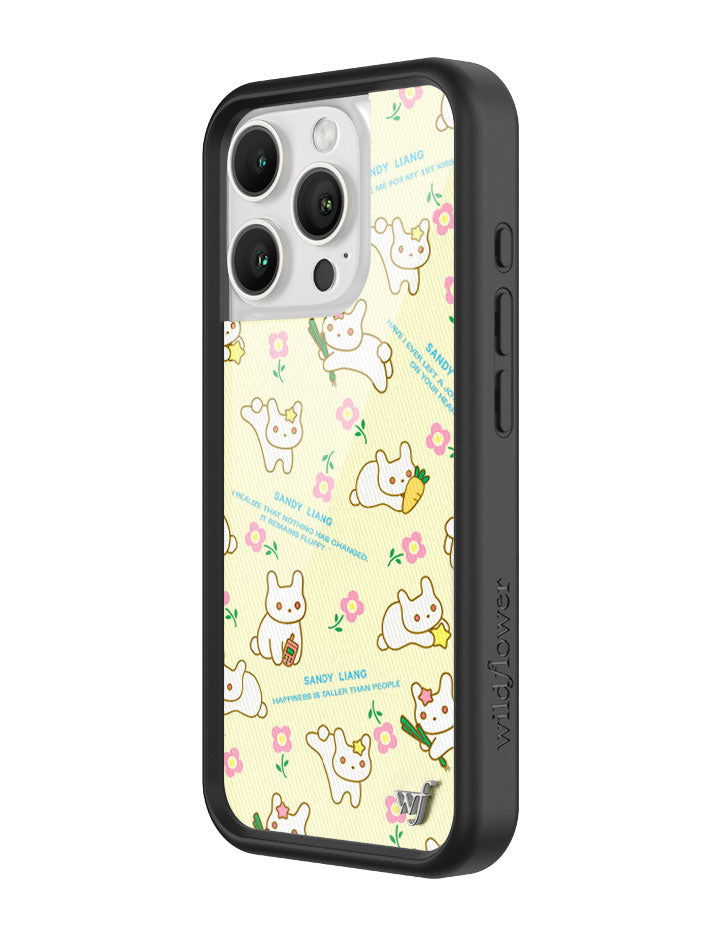 Wildflower - Sandy Liang Bunny Gift Wrap iPhone Case -