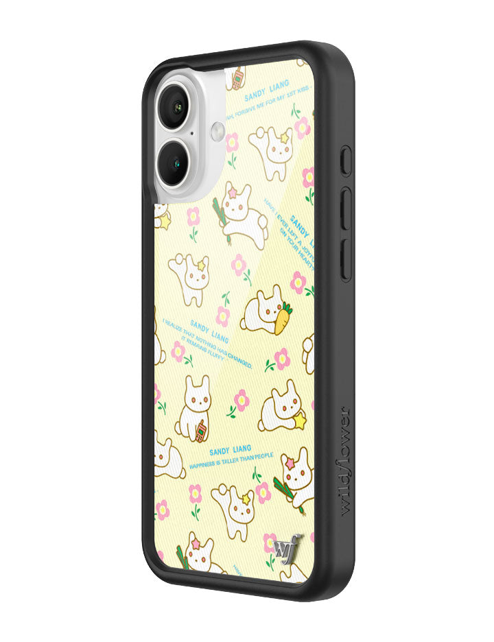 Wildflower - Sandy Liang Bunny Gift Wrap iPhone Case -