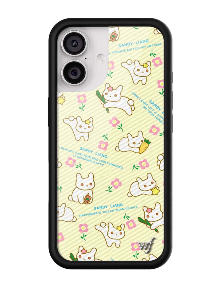 Wildflower - Sandy Liang Bunny Gift Wrap iPhone Case -