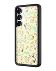 Wildflower Galaxy S25 case Plus Sandy Liang Bunny Gift Wrap Yellow Cute