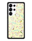 Wildflower Galaxy S25 case Ultra Sandy Liang Bunny Gift Wrap Yellow Cute