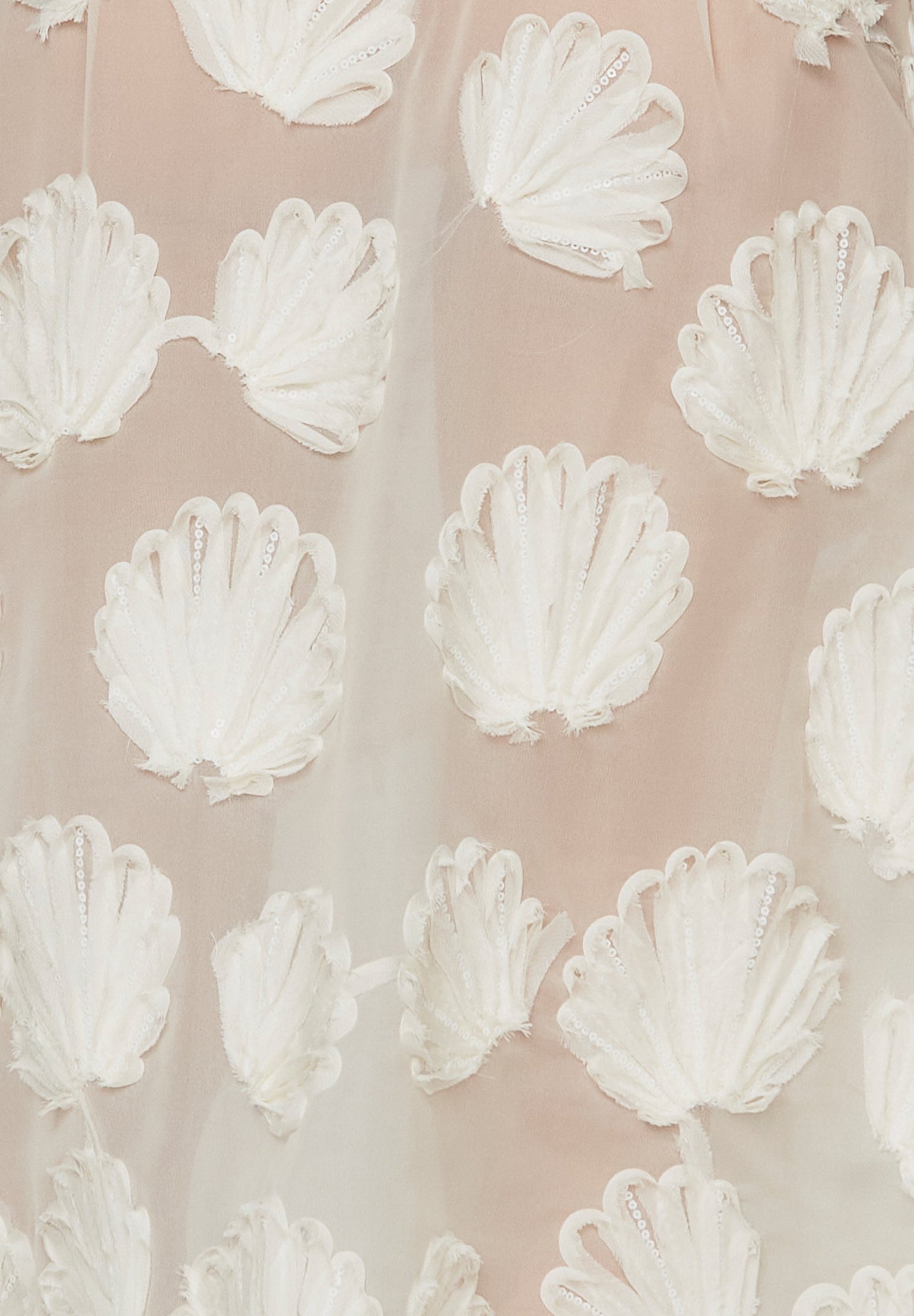 House of Sunny - Scattered Shells Applique Blouse -