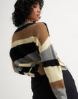 Callahan Knitwear - Selma Cardigan - Heather Grey Multi -