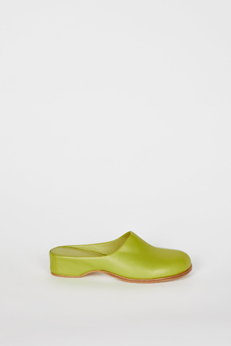 Shift Leather Bubble Clog