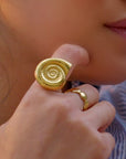 Peter + June - Shore Thing Ring - Gold -