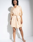 Be Idle - The Short Robe - Creme -