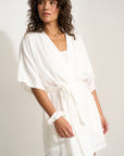 Be Idle - The Short Robe - White -