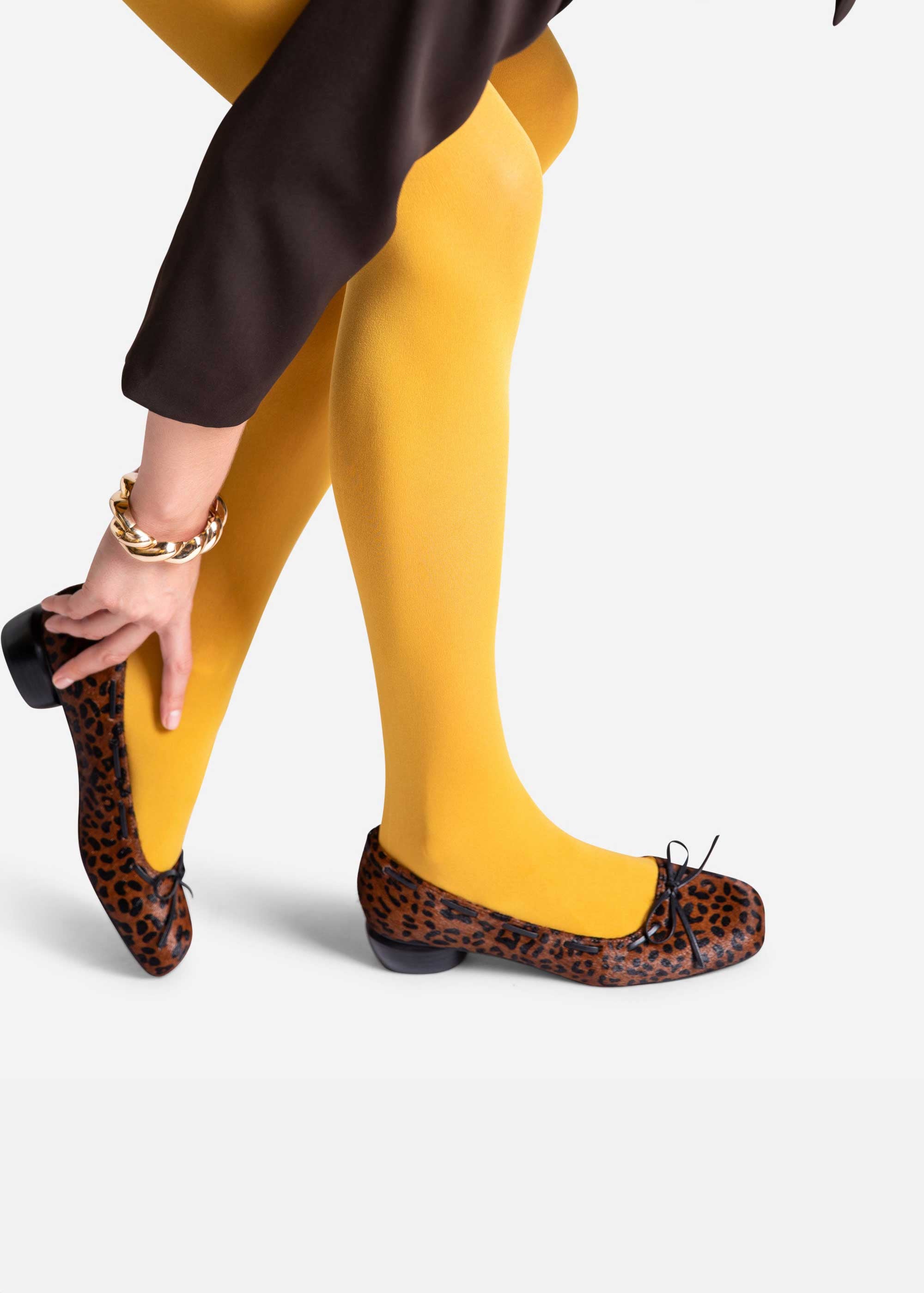 Intentionally Blank - Sia Calf Hair Flat -