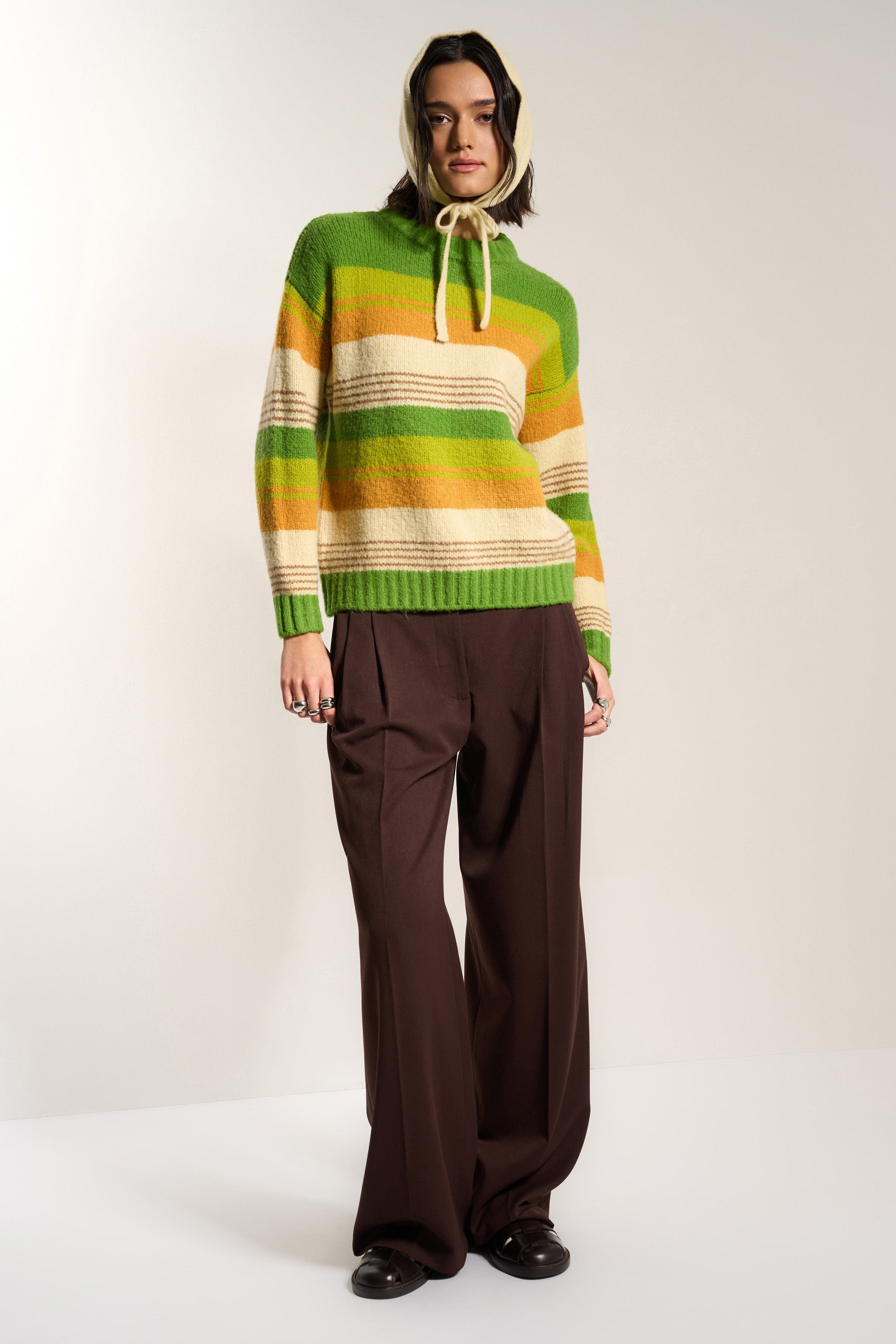 Callahan Knitwear - Sienna Crewneck - Fern -