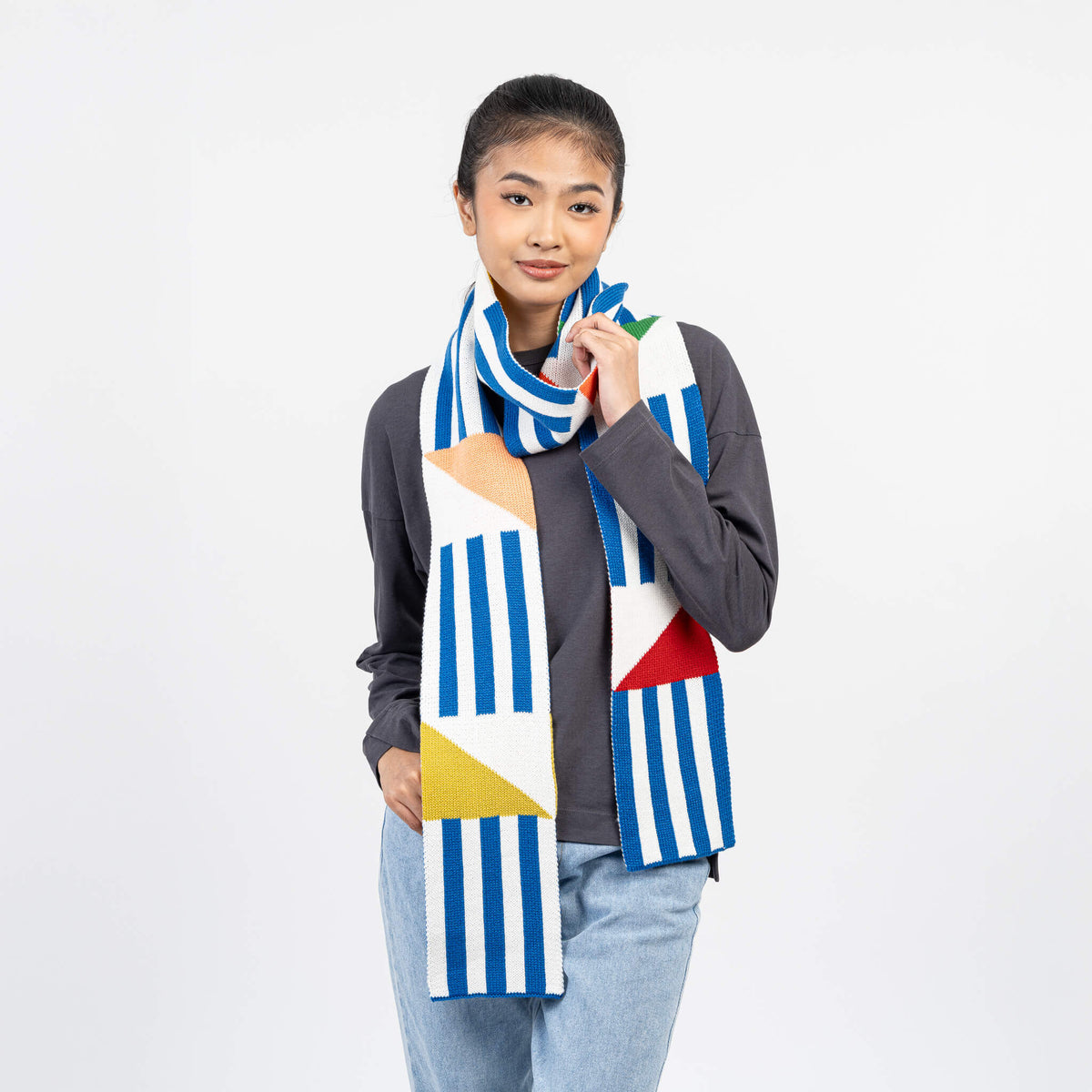 Verloop - Sailboat Skinny Scarf -