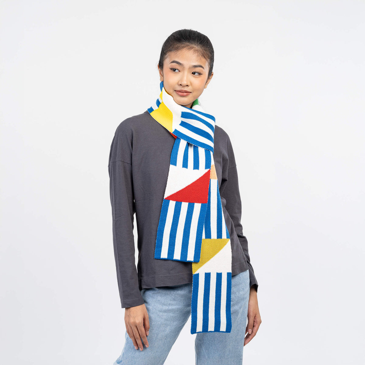 Verloop - Sailboat Skinny Scarf -
