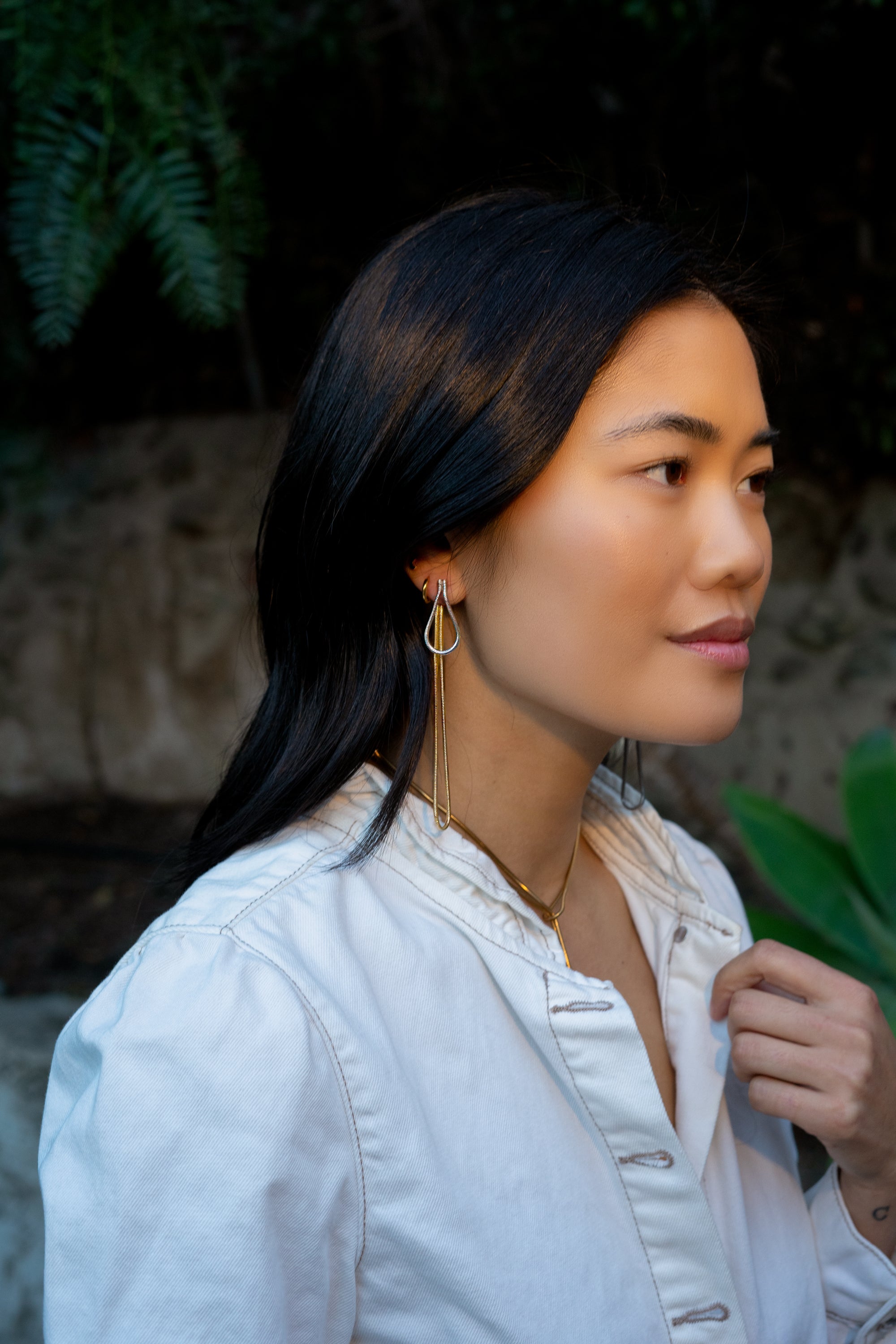 Peter + June - SlipKnot Earrings - Mixed Metal -