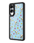 Wildflower Galaxy S25 case Edge Madhappy x Peanuts Collab Blue Cute