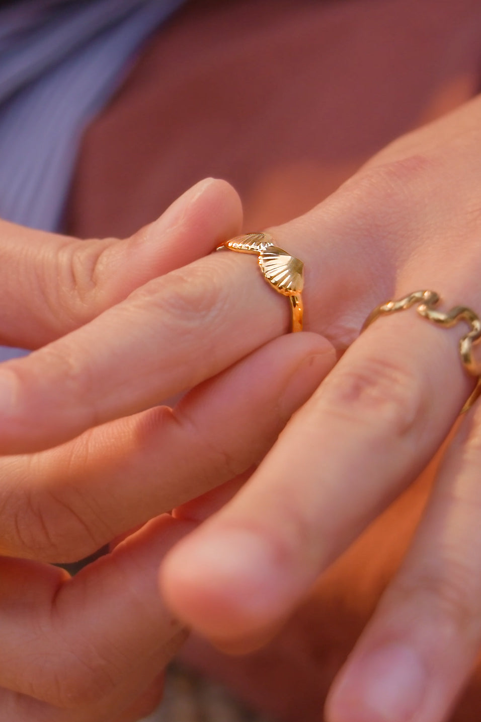 Son of a Beach Ring - 18K Gold Plated