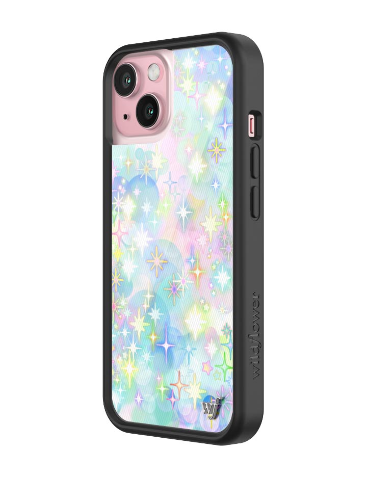 Wildflower iPhone case 15 Sparkle City Stars Cute
