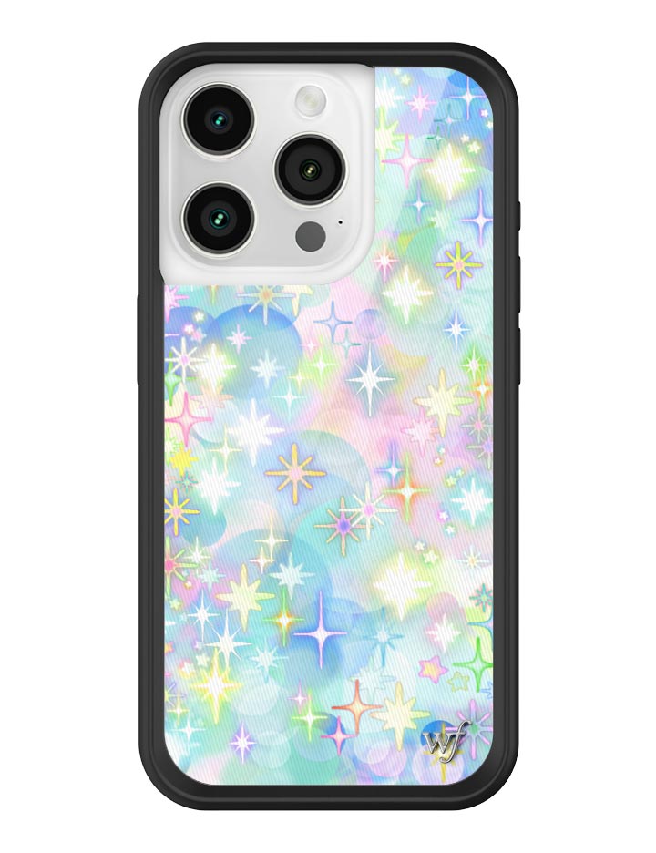 Wildflower iPhone case 15 Pro Sparkle City Stars Cute