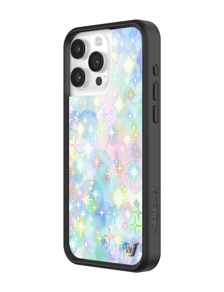 Wildflower iPhone case 15 Pro Max Sparkle City Stars Cute