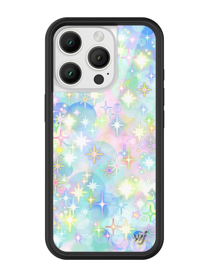 Wildflower iPhone case 16 Pro Sparkle City Stars Cute