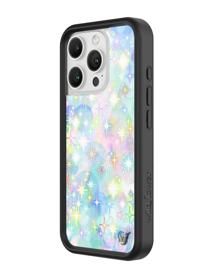 Wildflower iPhone case 16 Pro Sparkle City Stars Cute