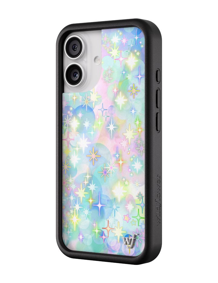 Wildflower iPhone case 17 Sparkle City Stars Cute