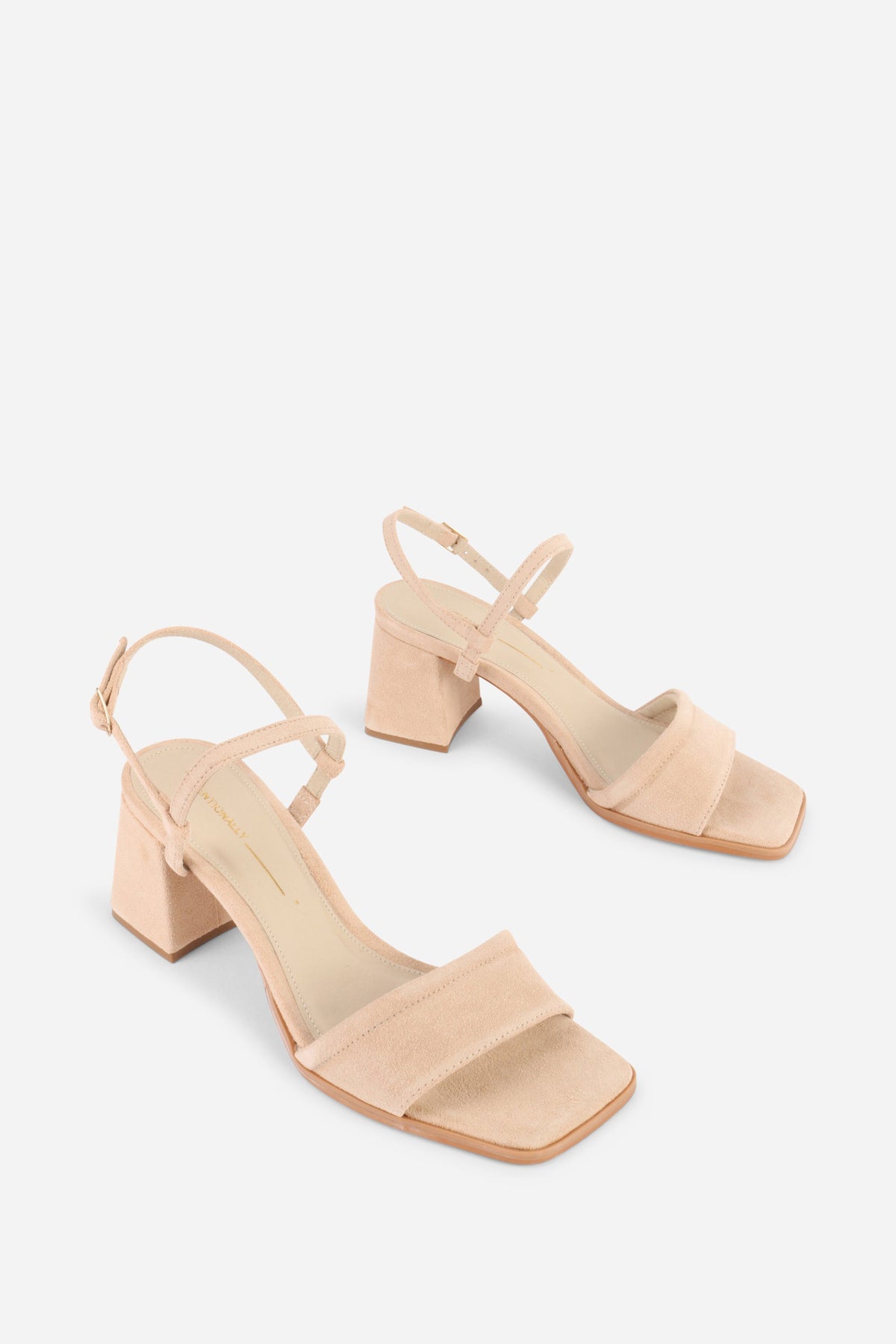 Intentionally Blank - Validated Suede Heel -