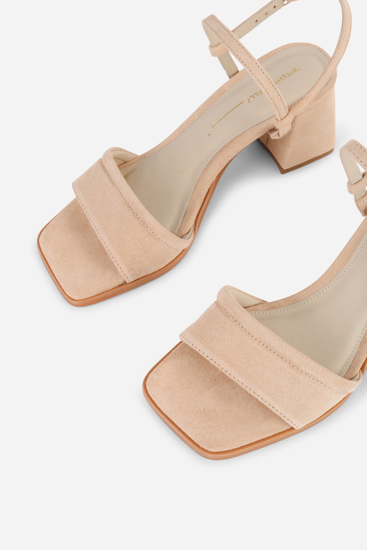 Intentionally Blank - Validated Suede Heel -