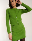 Callahan Knitwear - Steph Mini Skirt - Fern -