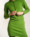 Callahan Knitwear - Steph Mini Skirt - Fern -