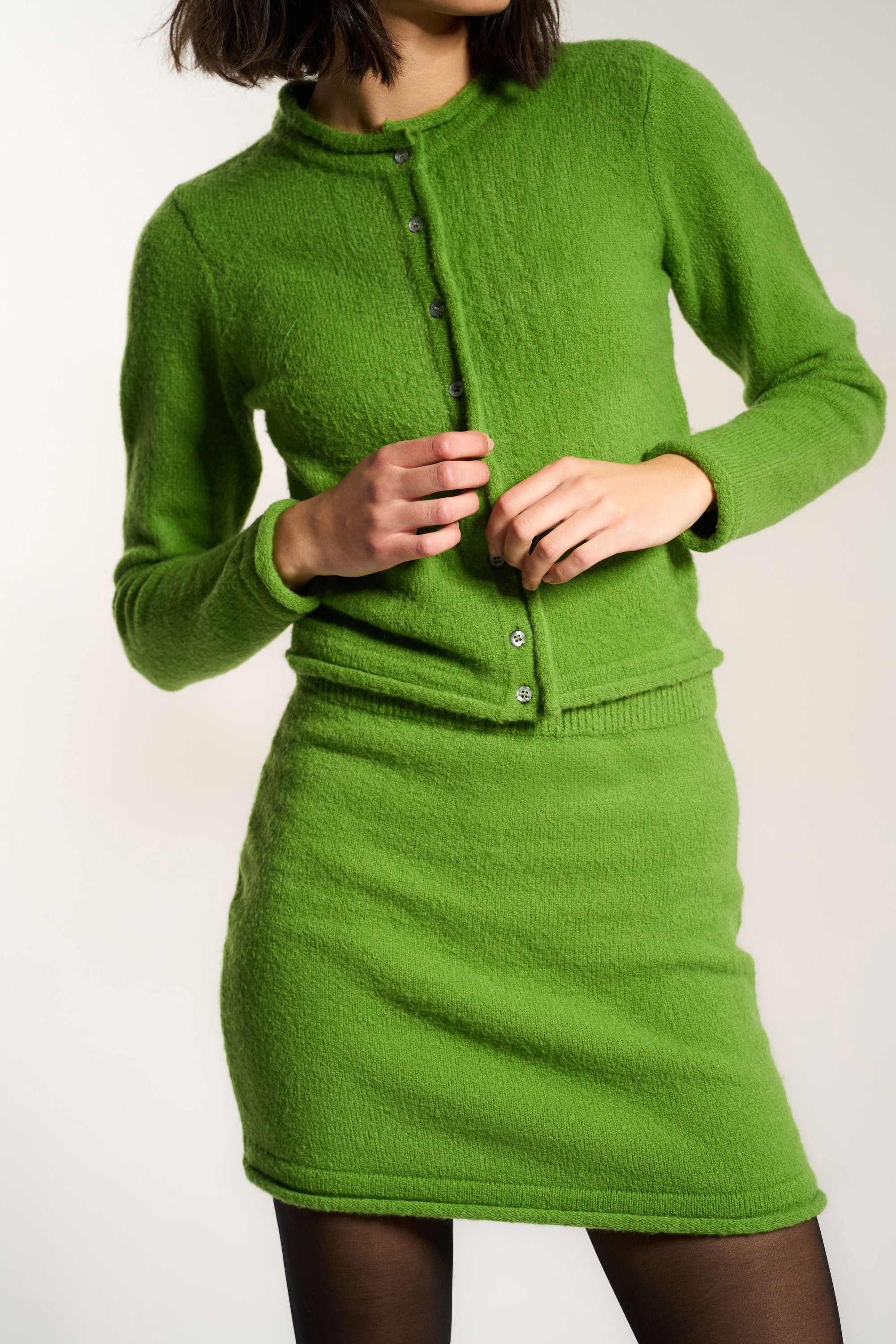 Callahan Knitwear - Steph Cardi - Fern -