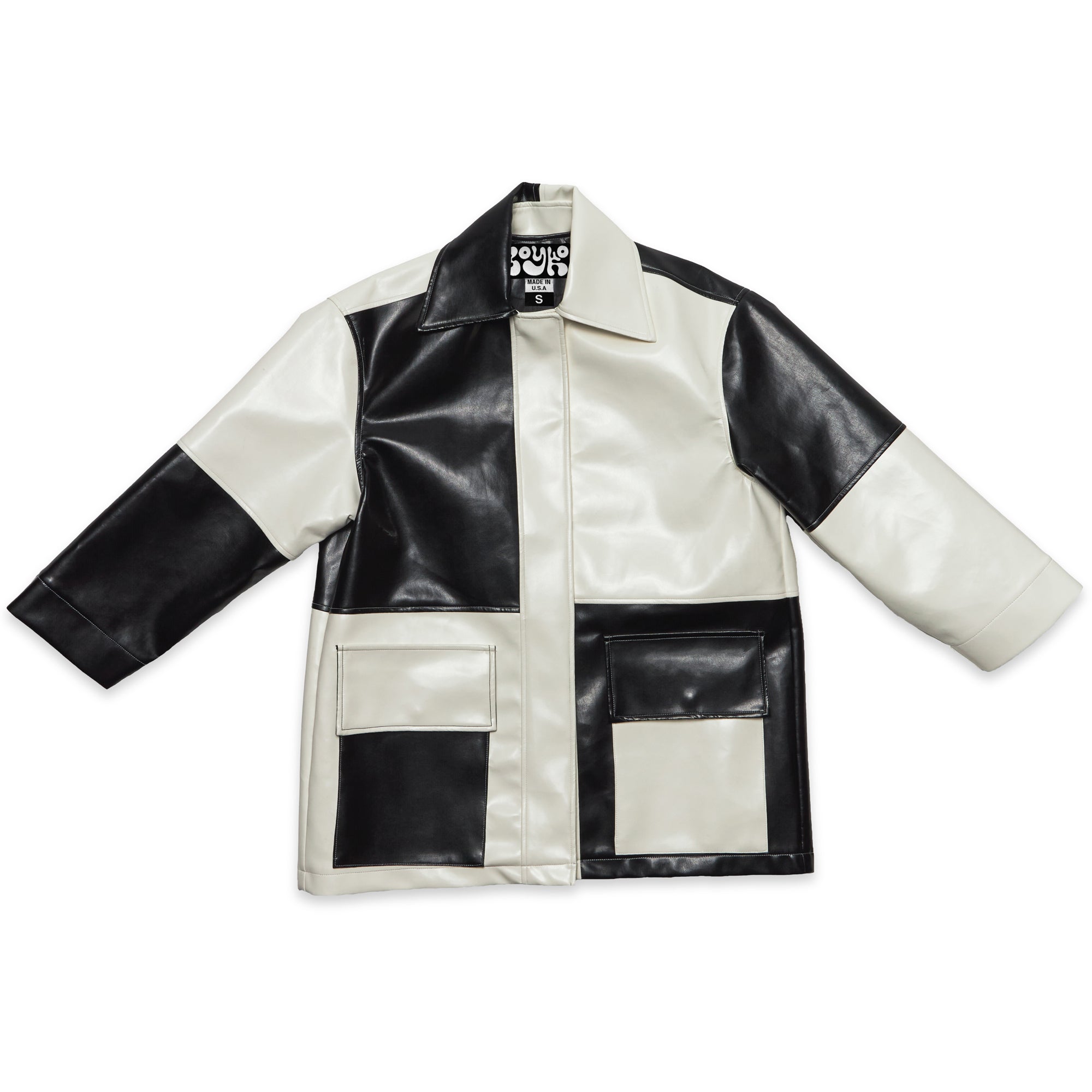 Stevie Jacket - Black/Ivory