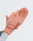 Verloop - Stripe Knit Mittens -