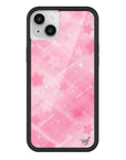 Wildflower iPhone case 13 Sandy Liang Starry Plaid Pink Collab Cute