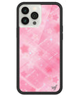 Wildflower iPhone case 13 Pro Max Sandy Liang Starry Plaid Pink Collab Cute