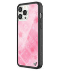 Wildflower iPhone case 13 Pro Max Sandy Liang Starry Plaid Pink Collab Cute