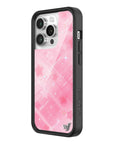 Wildflower iPhone case 14 Pro Sandy Liang Starry Plaid Pink Collab Cute