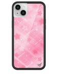 Wildflower iPhone case 14 Plus Sandy Liang Starry Plaid Pink Collab Cute