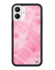 Wildflower iPhone case 16 Plus Sandy Liang Starry Plaid Pink Collab Cute