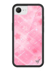 Wildflower iPhone case 16e Sandy Liang Starry Plaid Pink Collab Cute