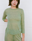 Rat Boi - 3/4 Sleeve Top - Kiwi -