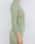 Rat Boi - 3/4 Sleeve Top - Kiwi -