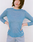 Rat Boi - 3/4 Sleeve Top - Raspberry -