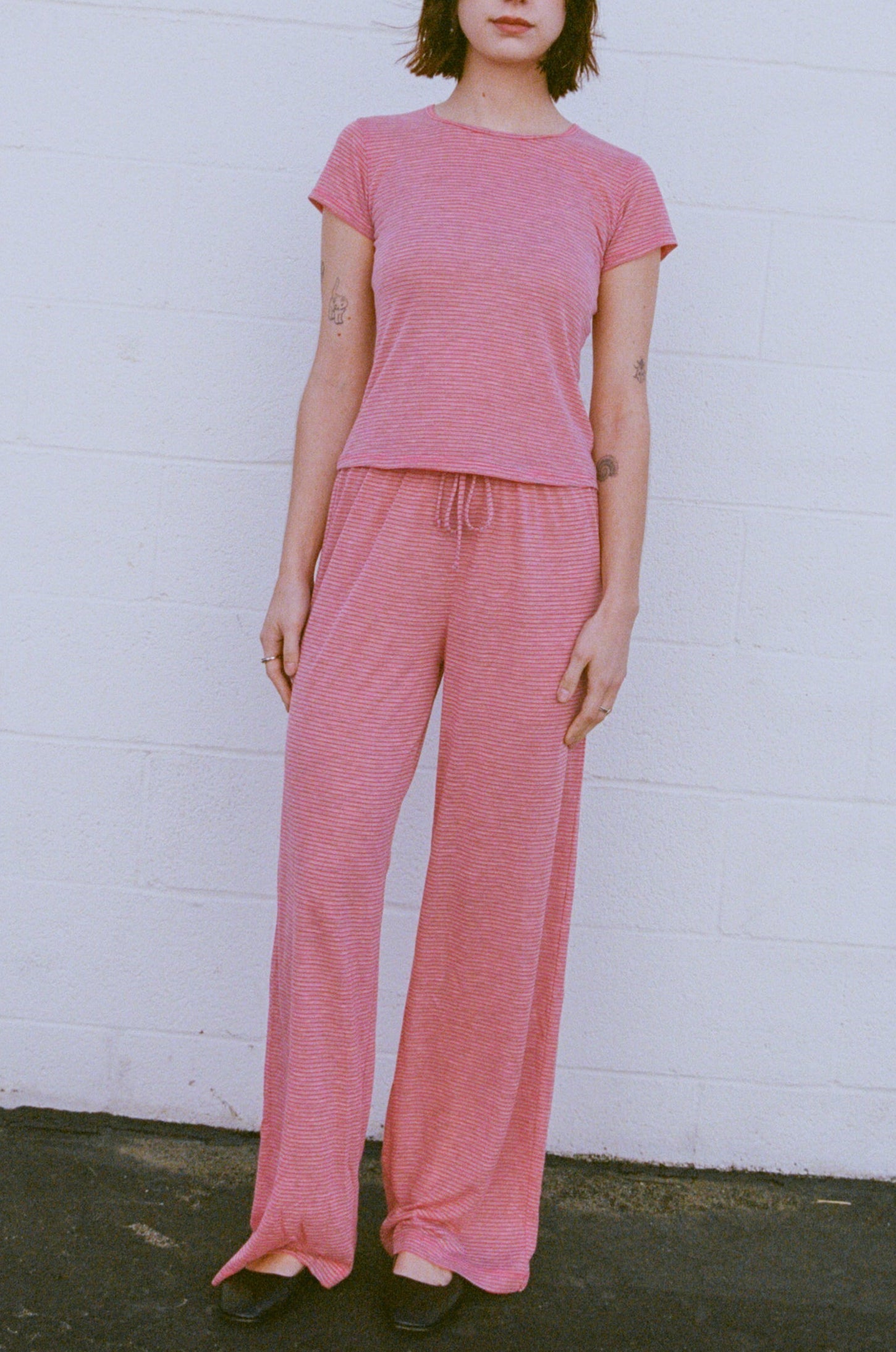 Rat Boi - Drawstring Pant - Lychee -