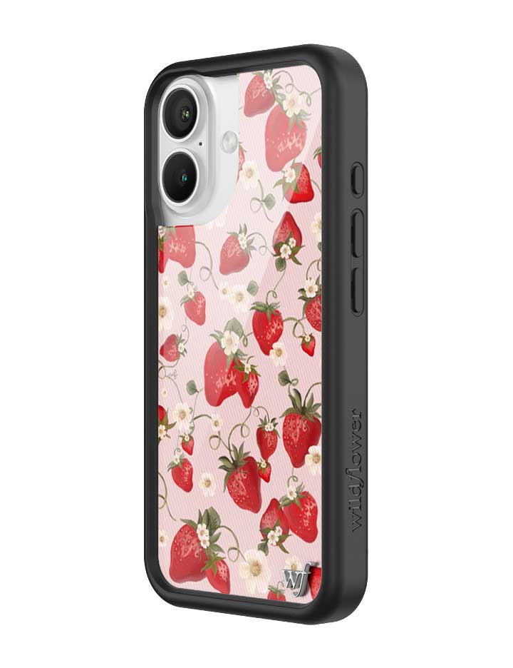 Wildflower Strawberry Fields iPhone 16 Case