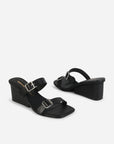 Intentionally Blank - Surrender Leather Wedge Heel -